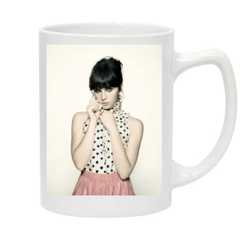 Felicity Jones 14oz White Statesman Mug