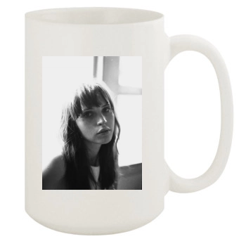 Felicity Jones 15oz White Mug