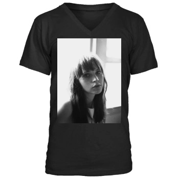 Felicity Jones Men's V-Neck T-Shirt