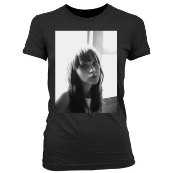 Felicity Jones Women's Junior Cut Crewneck T-Shirt