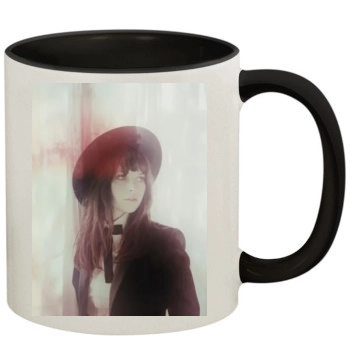 Felicity Jones 11oz Colored Inner & Handle Mug