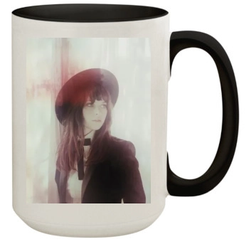 Felicity Jones 15oz Colored Inner & Handle Mug