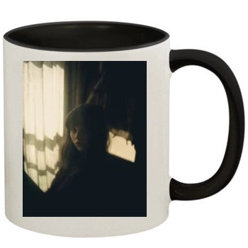 Felicity Jones 11oz Colored Inner & Handle Mug