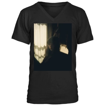 Felicity Jones Men's V-Neck T-Shirt