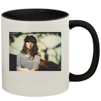 Felicity Jones 11oz Colored Inner & Handle Mug