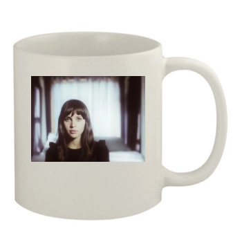 Felicity Jones 11oz White Mug