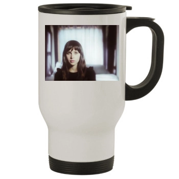 Felicity Jones Stainless Steel Travel Mug