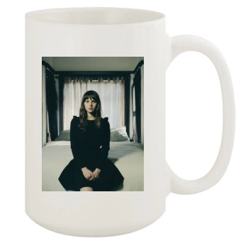 Felicity Jones 15oz White Mug