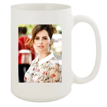 Felicity Jones 15oz White Mug