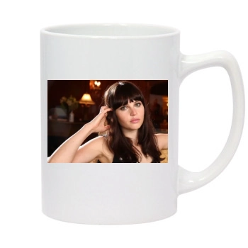 Felicity Jones 14oz White Statesman Mug