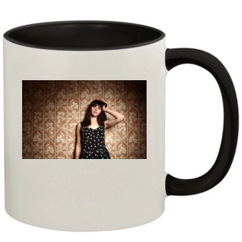 Felicity Jones 11oz Colored Inner & Handle Mug