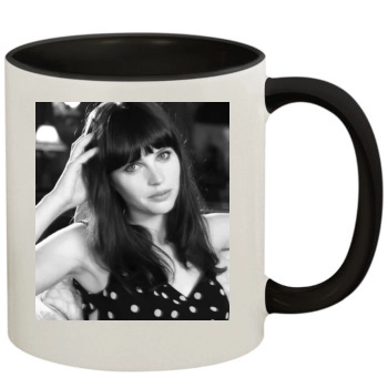 Felicity Jones 11oz Colored Inner & Handle Mug