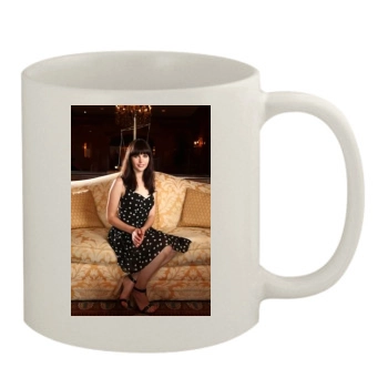 Felicity Jones 11oz White Mug