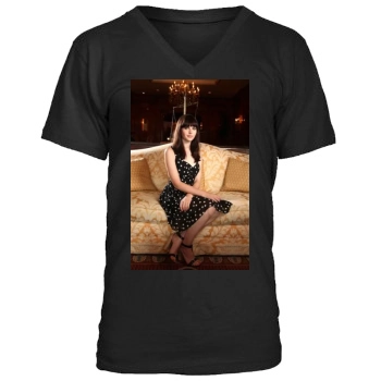 Felicity Jones Men's V-Neck T-Shirt