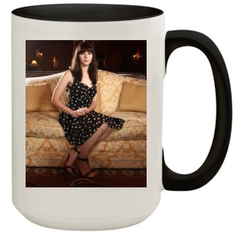 Felicity Jones 15oz Colored Inner & Handle Mug