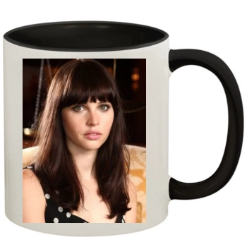 Felicity Jones 11oz Colored Inner & Handle Mug