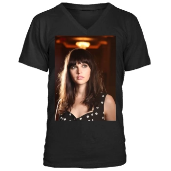 Felicity Jones Men's V-Neck T-Shirt