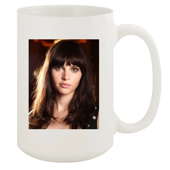 Felicity Jones 15oz White Mug