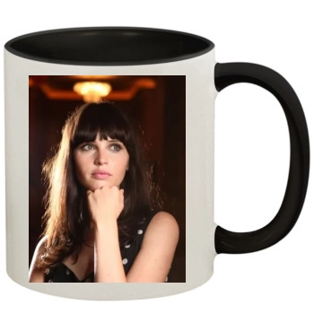 Felicity Jones 11oz Colored Inner & Handle Mug