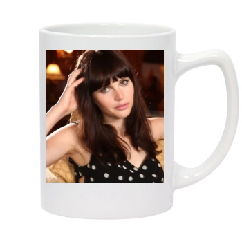 Felicity Jones 14oz White Statesman Mug