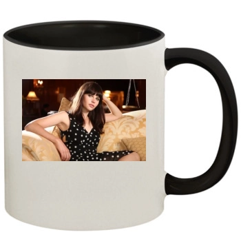 Felicity Jones 11oz Colored Inner & Handle Mug