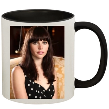 Felicity Jones 11oz Colored Inner & Handle Mug