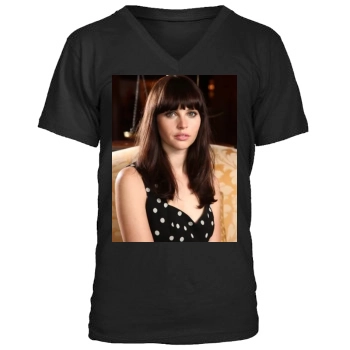 Felicity Jones Men's V-Neck T-Shirt