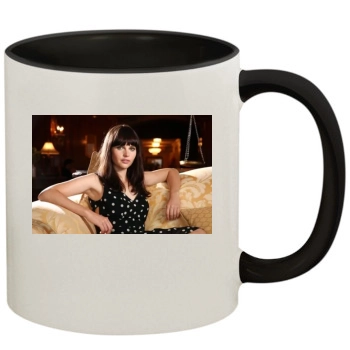 Felicity Jones 11oz Colored Inner & Handle Mug