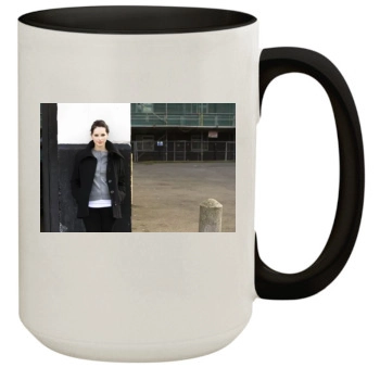 Felicity Jones 15oz Colored Inner & Handle Mug