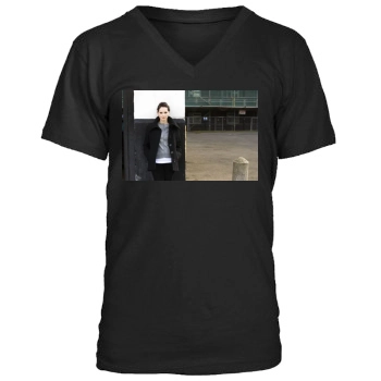 Felicity Jones Men's V-Neck T-Shirt