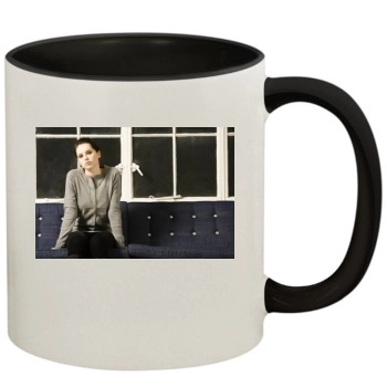 Felicity Jones 11oz Colored Inner & Handle Mug