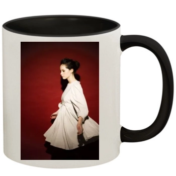 Felicity Jones 11oz Colored Inner & Handle Mug