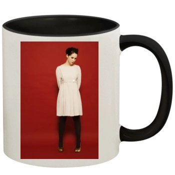 Felicity Jones 11oz Colored Inner & Handle Mug