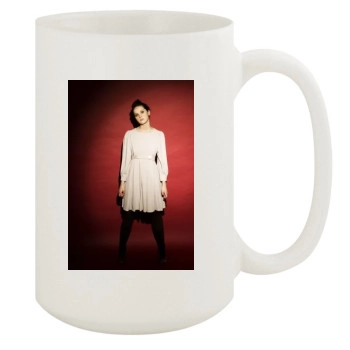 Felicity Jones 15oz White Mug