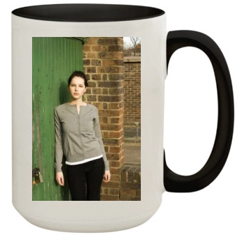 Felicity Jones 15oz Colored Inner & Handle Mug