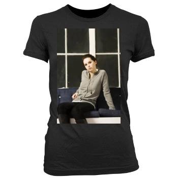 Felicity Jones Women's Junior Cut Crewneck T-Shirt