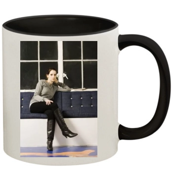 Felicity Jones 11oz Colored Inner & Handle Mug