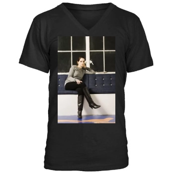 Felicity Jones Men's V-Neck T-Shirt