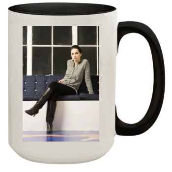 Felicity Jones 15oz Colored Inner & Handle Mug