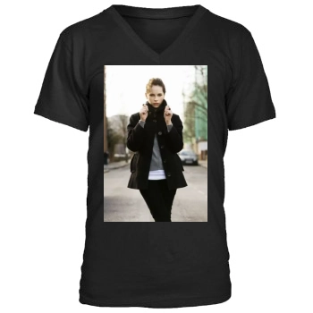 Felicity Jones Men's V-Neck T-Shirt