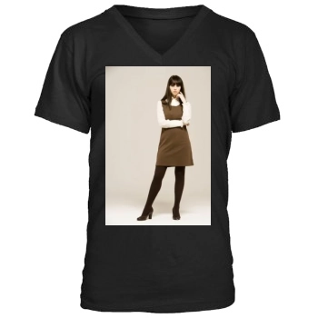 Felicity Jones Men's V-Neck T-Shirt