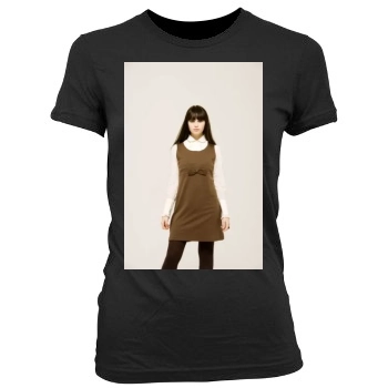 Felicity Jones Women's Junior Cut Crewneck T-Shirt