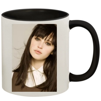 Felicity Jones 11oz Colored Inner & Handle Mug