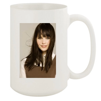 Felicity Jones 15oz White Mug