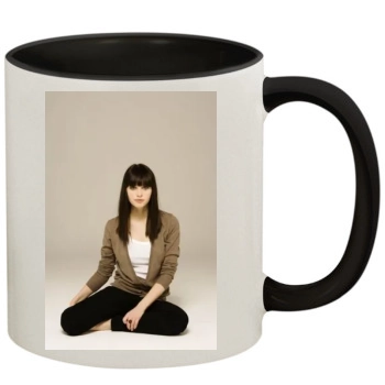 Felicity Jones 11oz Colored Inner & Handle Mug