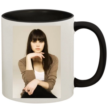 Felicity Jones 11oz Colored Inner & Handle Mug