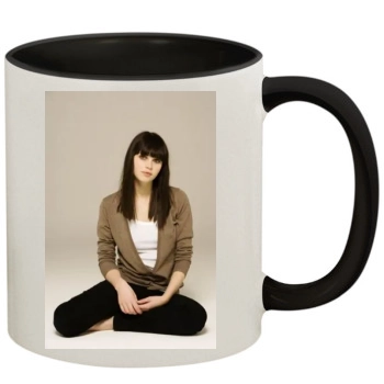 Felicity Jones 11oz Colored Inner & Handle Mug