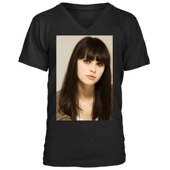 Felicity Jones Men's V-Neck T-Shirt