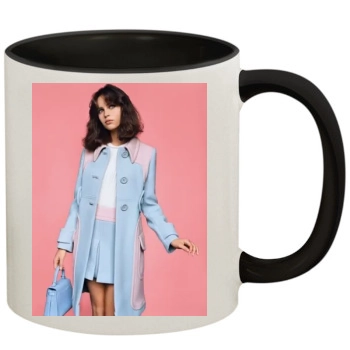 Felicity Jones 11oz Colored Inner & Handle Mug