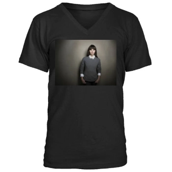 Felicity Jones Men's V-Neck T-Shirt